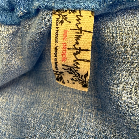 Free People Embrace It Floral Print Square Neck Maxi Dress Size Small - Picture 6 of 10